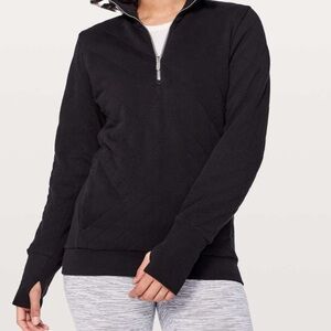 Lululemon Women's Forever Warm Quilted Pullover Sweatshirt 2